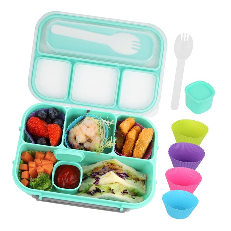 7Pcs Box Set for Adults & Kids, Lunch Box with
