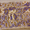 Sweet Prints Inc Number 50 Cookie Cutter - Dishwasher Safe