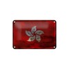 Tin Sign 18 x 12 cm Rust Coat of Arms