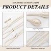 4 Pieces Of Small Flower Curtain Straps, Adjustable Curtain Straps,