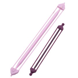 OSALADI 2Pcs Lightweight Off Stitch Holders for Knitting Crocheting Durable Yarn Markers for DIY Projects Easy Storage for Craft Lovers