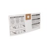 Shop-Vac 90660 Disposable Vacuum Filter Bags, Fits 4 Gallon Tanks,