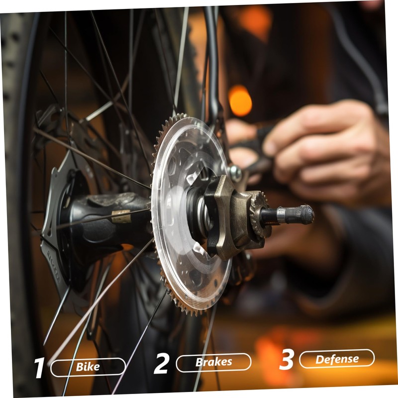 BESPORTBLE 2pcs Bike Freewheels Protector Durable Flywheels Guard for Road