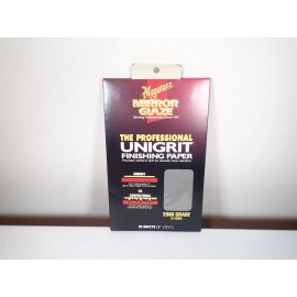 Meguiar's Meguiars S2025 Mirror Glaze Unigrit Finishing Paper 2000 Grit (25 sheets)