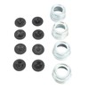 4 Set Trailer Hub Bearing Dust Caps Trailer Axle Dust