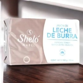 Jabón Leche De Burra Unifica Tono De Piel / Sheló