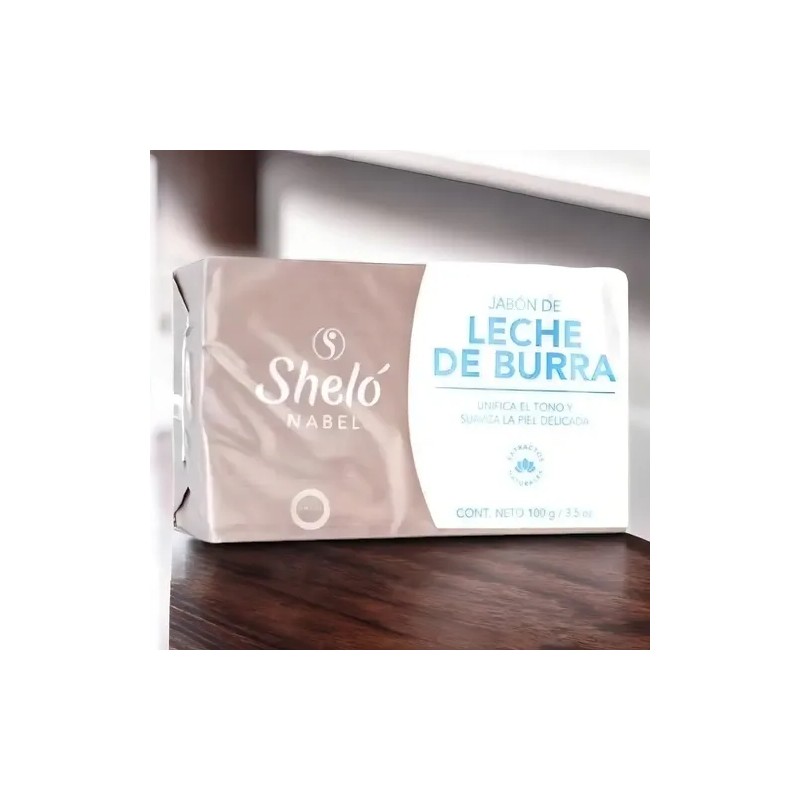 Jabón Leche De Burra Unifica Tono De Piel / Sheló