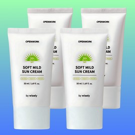 Dr.G Soft Mild Sun Cream 50ml 4 Pieces Inorganic Sunscreen SPF50+ PA++++ / 소프트 마일드 선크림 50ml 4개 무기자차 SPF50+ PA++++