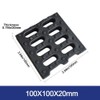 20 Inch Polymer Resin Trench Drain Grate, 7.87 Inch Wide