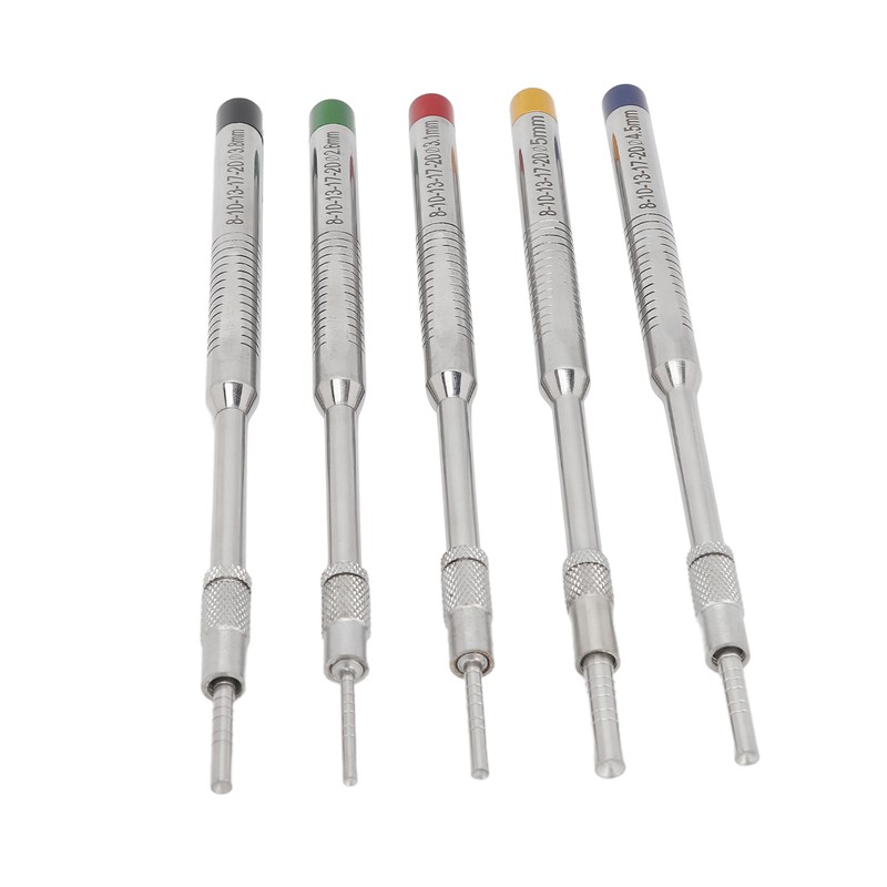 5pcs Dental Implant Osteotome Instruments Stainless Steel Dental Tooth Maxillary