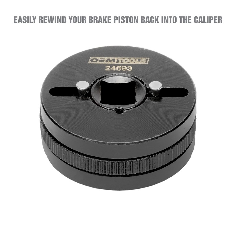 OEMTOOLS 24693 2 and 3 Pin Brake Rewind Adapter Set,