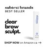 Brows Up Clear Brow Sculpt - Gel Wax Hybrid with