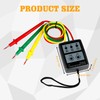 Phase Tester Rotary Field Meter Digital Phase Display Sequence Tester: