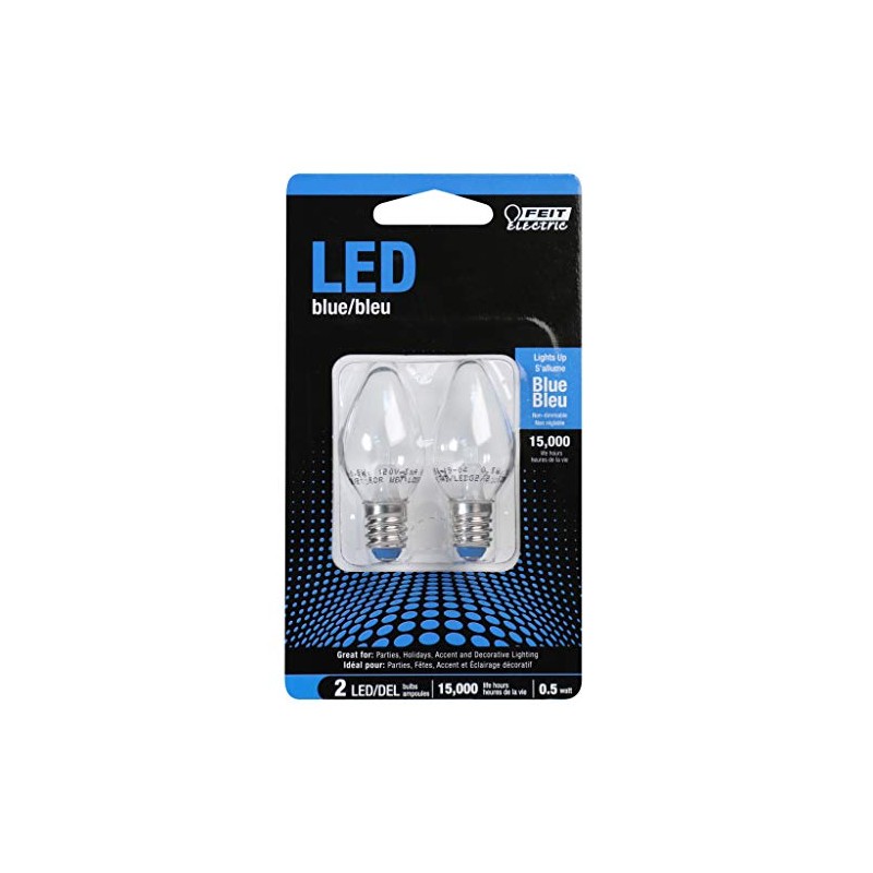 Feit Electric Accent LED Blue Night Light - 2 Pack