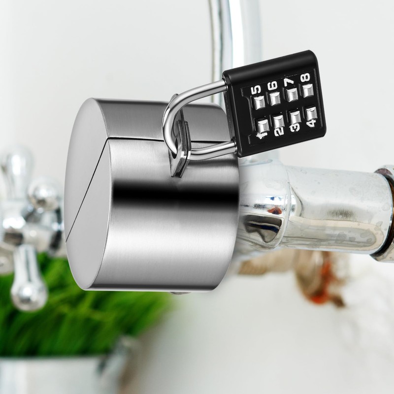 YARNOW Water Spigot Lock, Locks Outdoor, Water Hose Lock Cover