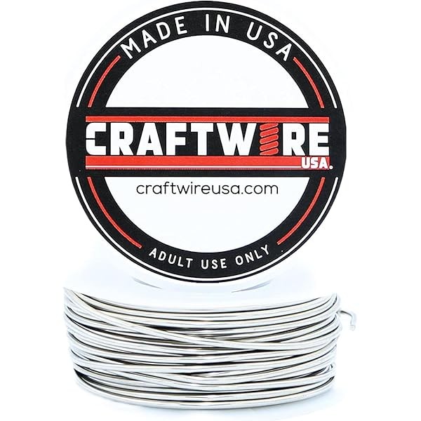 Solid Bare Nickel Silver Wire Round Selection, Dead Soft, 5OZ,