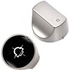 SPARES2GO Hot-Ari ix Control Switch Knobs Compatible with Hotpoint Oven