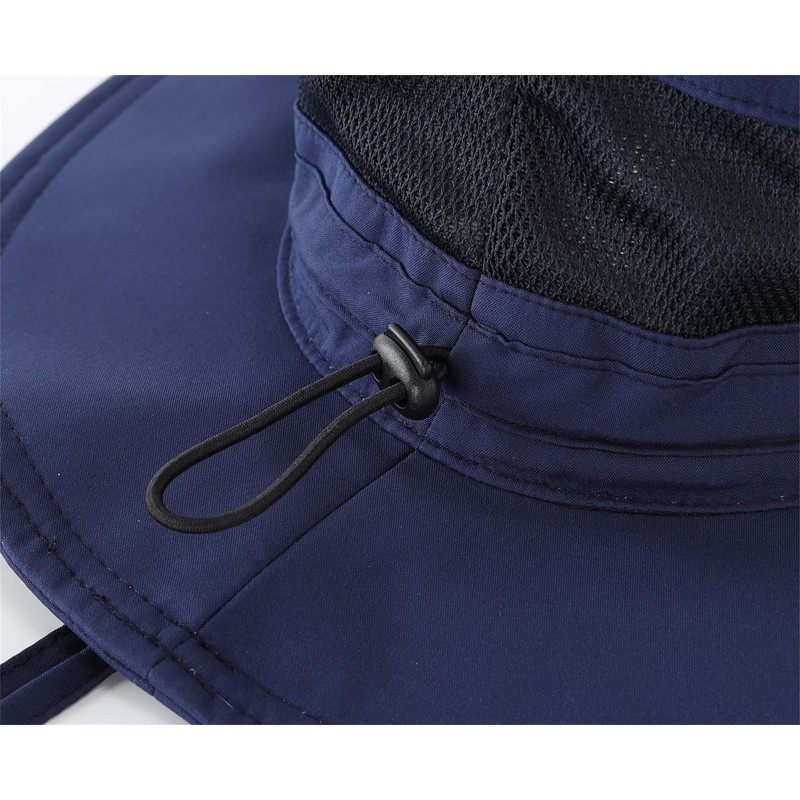 Connectyle - Sombrero de malla para hombre, protección UV, para