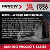ARROW 100-Pack SK2 Utility Knife Blades, Premium Tempered Steel Box