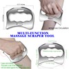 BYYDDIY 3 in 1 Stainless Steel Muscle Scraper Tools Set,Scraping