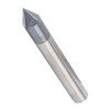 Chamfer End Mill 3 Flute 60° Milling Cutter Tungsten Steel