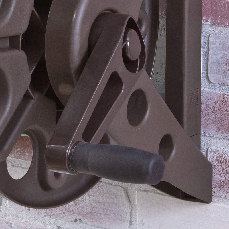 Liberty Basics 512 Wall Mounted Hose Reel with Shelf