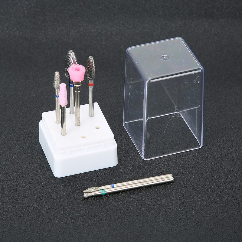 7pcs Electric Nail Drill Bits Set Manicure Pedicure Nail Polishing