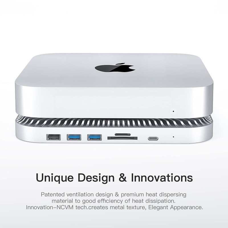 USB-C Hub with Hard Drive Enclosure for Mac Mini M1,
