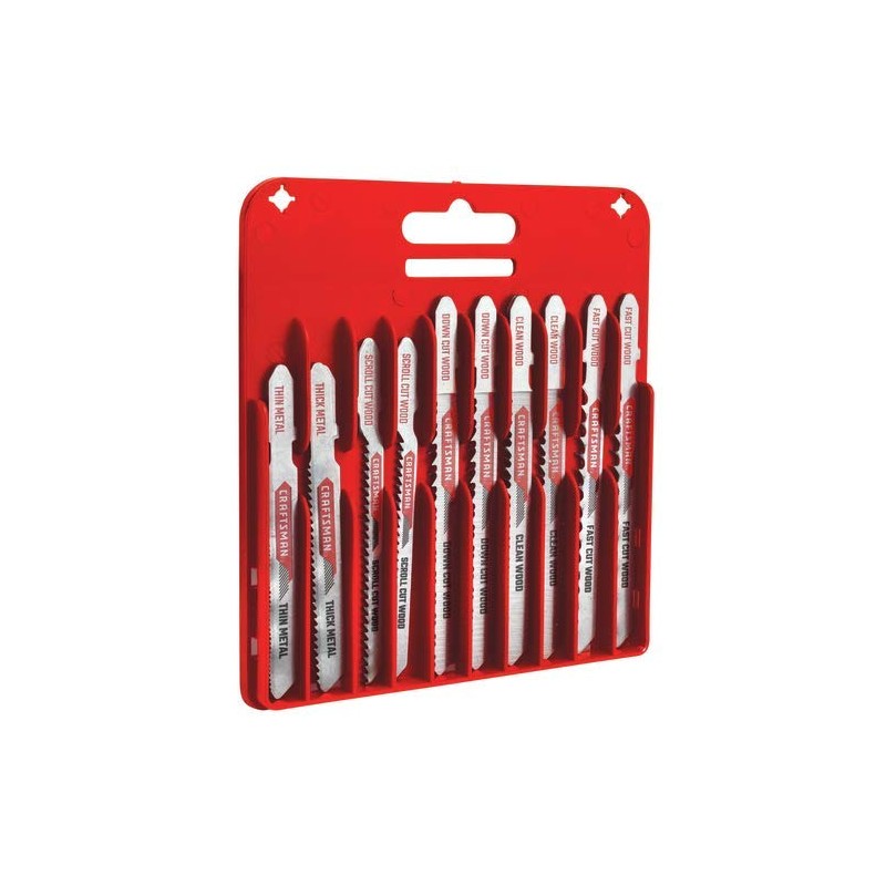 CRAFTSMAN Jigsaw Blades, U-Shank Set, 12-Piece (CMAJ2SET12)