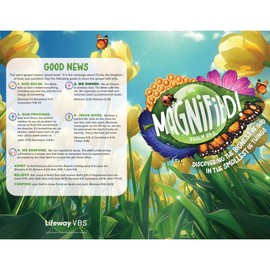 Lifeway Kids VBS 2025 Magnified! Bulletins (Pack of 25)