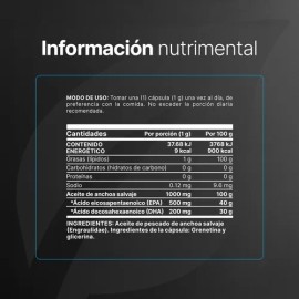 Omega 3 Platinum De 180 Cápsulas Con 1000 mg Por Porción B Life
