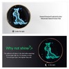 Amogeeli Glowing in Dark Zodiac Glass Brass Cabinet Drawer Knob
