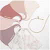 7-Color Daily Mask for Women, Makeup-Friendly (Monday-Sunday) Mask 2 Pink/L 3ea