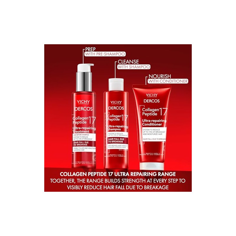 Vichy Dercos Collagen 17 Acondicionador Reparador de Daño 200ml
