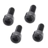 MagiDeal 4Pcs Aluminum Alloy Bike Water Bottle Cage Bolts Holder