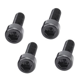 MagiDeal 4Pcs Aluminum Alloy Bike Water Bottle Cage Bolts Holder Socket Screws - Black