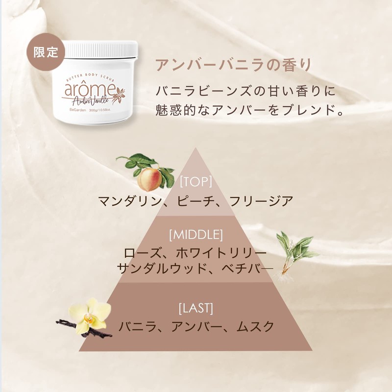 arome Body Scrub, 10.6 oz (300 g), Body Care, Exfoliating