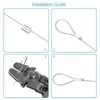 Stainless Steel Wire Cable Crimping Tool Kit, Cutter &Crimper Plier,