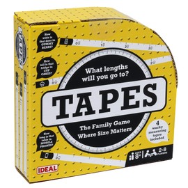 IDEAL | Tapes: The family measuring and guessing game, where size matters! | Family Games | Party Games | For 2-8 Players | Ages 8+