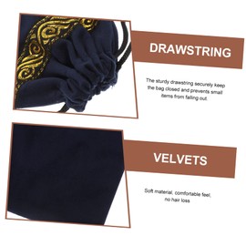 TOVINANNA Tarot Cards Storage Pouch Tarot Card Organizer Holder Compact Drawstring Bag for Easy Storage and Travel Jewelry and Accessories