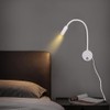 ERWEY ERWEY Leselampe Wandmontage, Wandlampe mit Schalter Touch Dimmbar 3000K-6000K