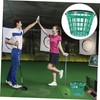 Totority 1pc Golf Ball Storage Basket with Handle Nylon Bucket