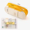 Large Capacity School Pencil Case Stationery Zipper Pocket Office Storage