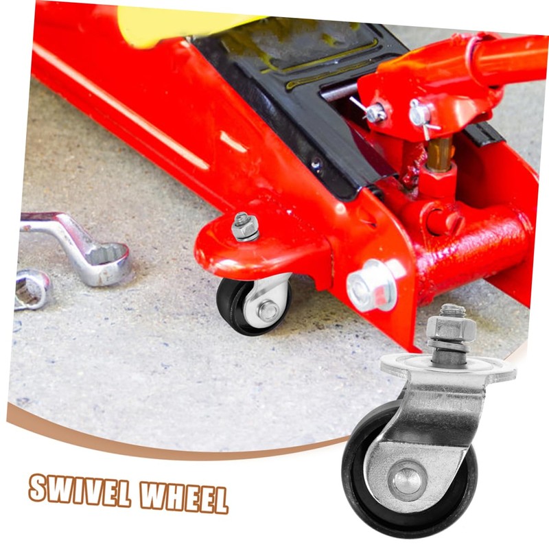 VILLFUL 2pcs Replacement Jack Casters Universal Fit for Floor Jacks