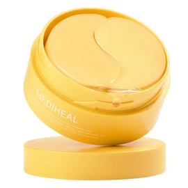 Parches para debajo de los ojos Vita Collagen, almohadillas coreanas de hidrogel para ojos con 7 vitaminas y 5 microcolágenos. Mascarilla de gel hidratante y no irritante para ojos. Tapa de sellado