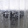 Mulukhak Shower Curtains Mould Proof Resistant - Semi Clear Shower
