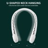 Hanging Neck Fan Mini Air Cooler Portable USB Rechargeable 3‑Gear