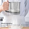 Jeanoko Baking Sifter Cup, Handheld Flour Sifter Uniform Sieve Holes