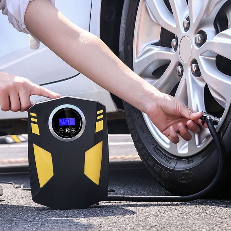 Digital Tire Inflator 12V DC Portable Air Compressor Pump 19