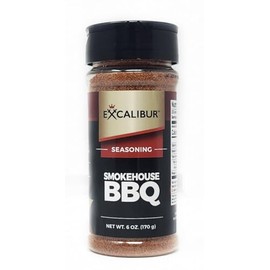 Single Bottle of Seasoning Spice Shakers Excalibur Seasonings (6oz, Smokehouse Barbecue)